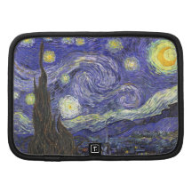 Van Gogh Starry Night, Vintage Post Impressionism Organizers