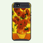 Van Gogh; Still Life: Vase with 15 Sunflowers skinit case