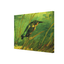 Van Gogh The Kingfisher, Vintage Impressionism Art Canvas Prints