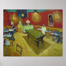 Van Gogh The Night Cafe Poster