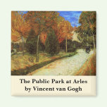 Van Gogh The Public Park at Arles Vintage Fine Art magnets