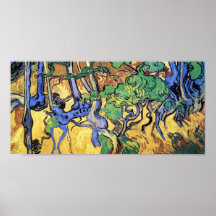 Van Gogh - Tree Roots And Trunks Posters