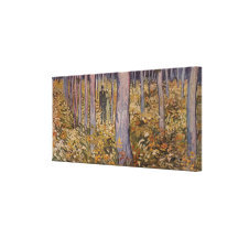 Van Gogh's "Undergrowth with Two Figures" (1890) Gallery Wrapped Canvas
