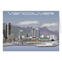 Vancouver Canada Card