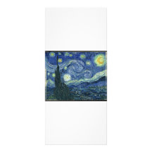 VanGogh starry night Personalized Rack Card
