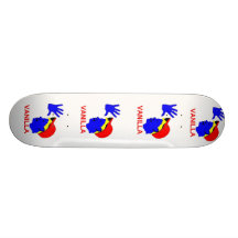 VANILLA, VANILLA, VANILLA, VANILLA SKATE DECKS
