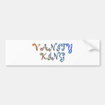 vanity king auto sticker