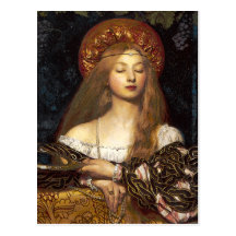 Vanity Pre-Raphaelite postcards
