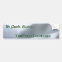 VanParys Insuance Bumper Sticker