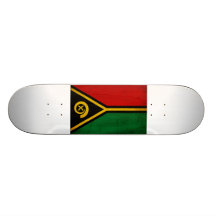 Vanuatu Flag Skate Decks
