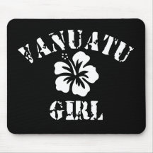 Vanuatu Pink Girl Mouse Mat