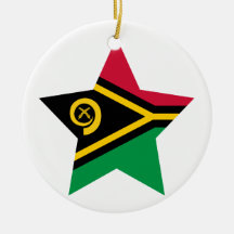 Vanuatu Star Christmas Ornaments