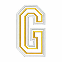 Varsity G Embroidered Polo Shirt