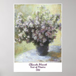 Vase of Flowers by Claude Monet Posters