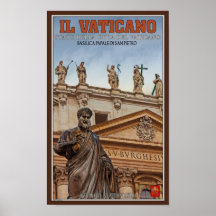 Vatican City Statues Print