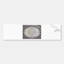 Vatican Piazza floor Bumper Stickers