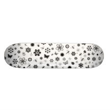 Vector Bugs & Flowers Custom Skateboard