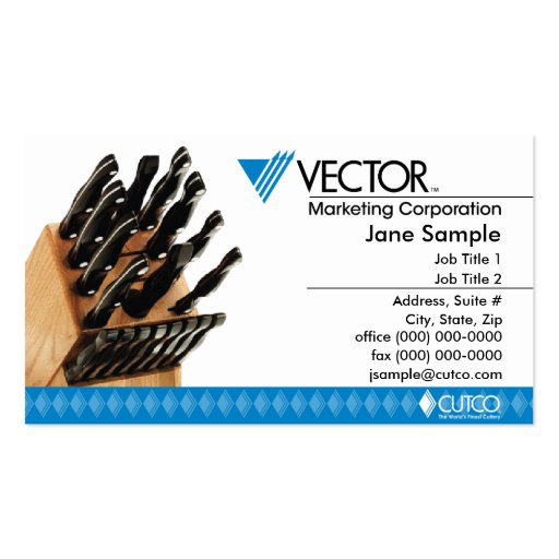 Vector Marketing Business Card