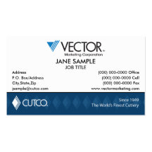 Vector Marketing Business Card