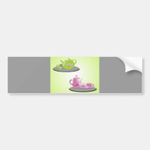 vectorvaco_tea_set_vectors_09112001_large bumper sticker