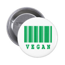 vegan barcode design button