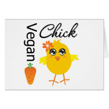 Vegan Chick 2 Cards
