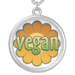 Vegan Flower Necklace