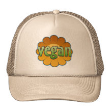 Vegan Flower Trucker Hat