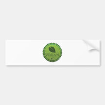 Vegan Seal Bumper Stickers