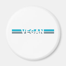 Vegan Stripes Magnet
