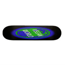 Vegan World Skate Deck