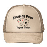 Vegas Bachelor Party Mesh Hats