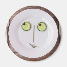 Vegetable Face Fridge Magnet