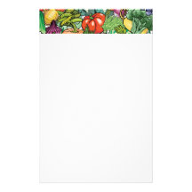 Vegetable Gardener Customized Stationery