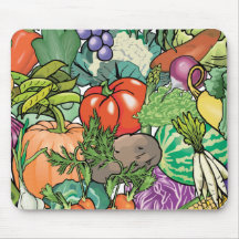 Vegetable Gardener Mouse Mats