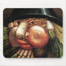 Vegetable Head Mouse Pads