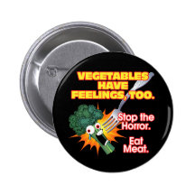 Vegetables have feelings, too. pins