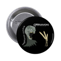 Vegetarian Zombie wants Graaaains! Button