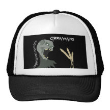 Vegetarian Zombie wants Graaaains! Hats