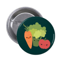 Veggie Friends Buttons