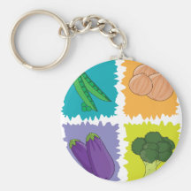 Veggies Key Chains