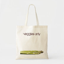 veggies only grocery bag