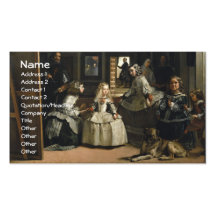 Velázquez Las Meninas Business Card