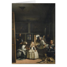 Velázquez Las Meninas Card