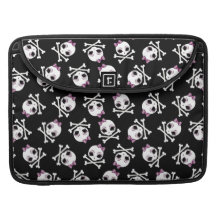 VelusaSkullie Pattern Sleeves For MacBooks
