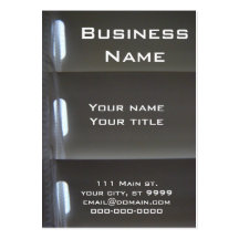 Venetian Blind Business Card Template