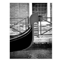 Venetian Gondola Postcard