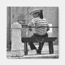 Venetian Gondolier Magnet
