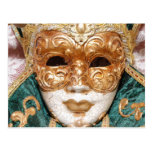 Venetian Mask Postcard