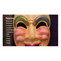 Venetian Masks Business Card